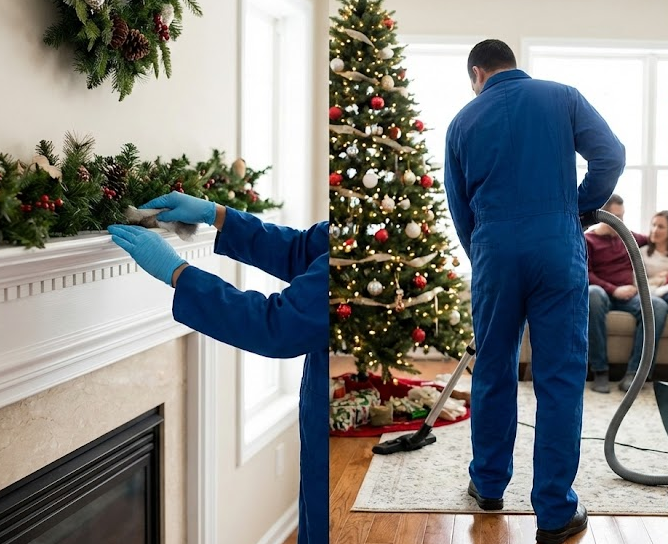 holiday house cleaning services in St. Charles